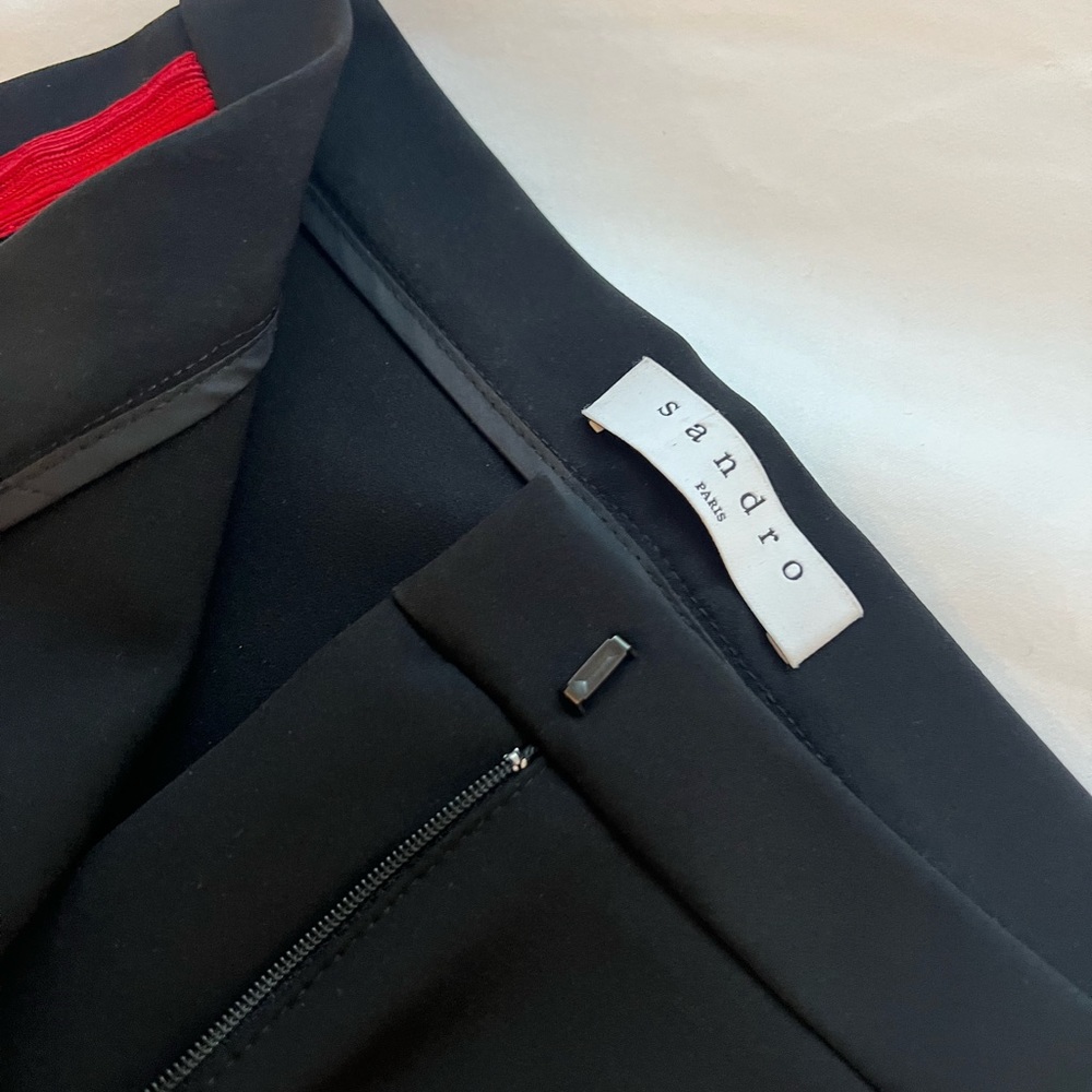 sandro evening pants size xs worn once
